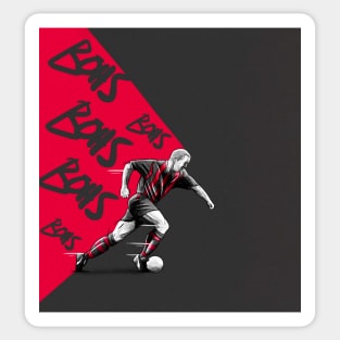 Glen Crowe - Bohemian FC League of Ireland Football Artwork Sticker